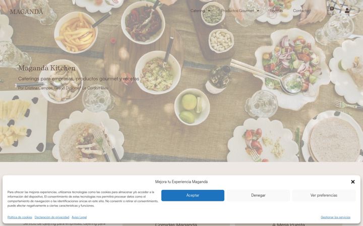 Screenshot of magandakitchen.com
