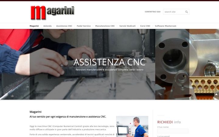 Screenshot of magarini.it