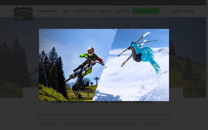 Screenshot of magasin-sport-metabief.com