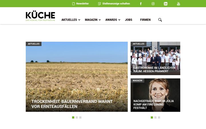 Screenshot of magazin-kueche.de