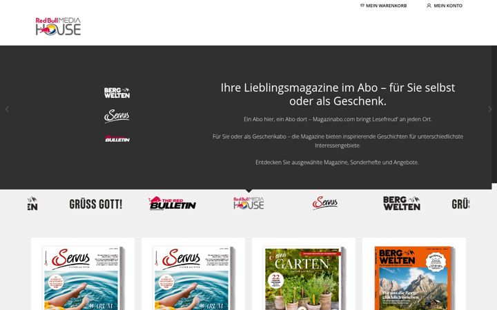 Skjermbilde av magazinabo.com