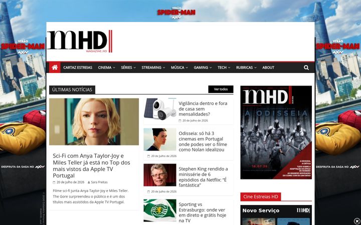 Screenshot of magazine-hd.com