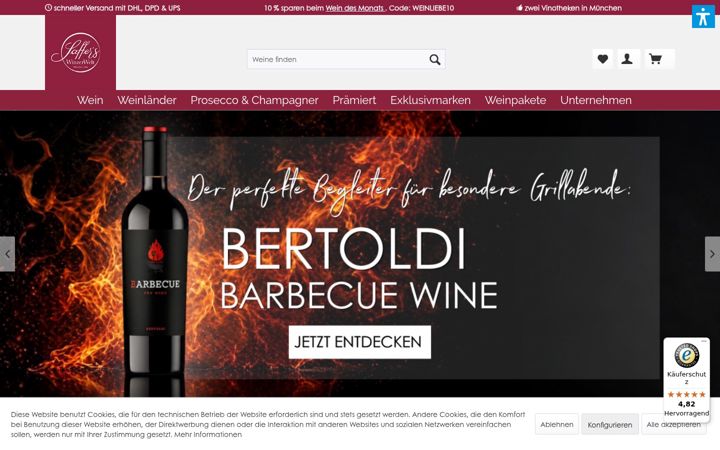 Screenshot of magazinivini.de
