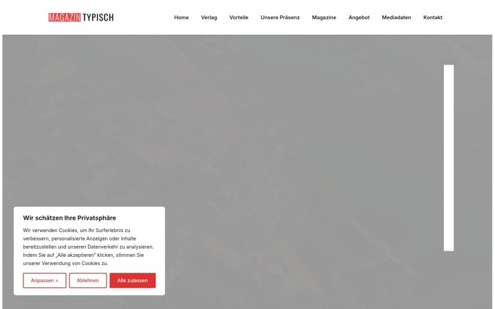 Screenshot of magazintypisch.ch