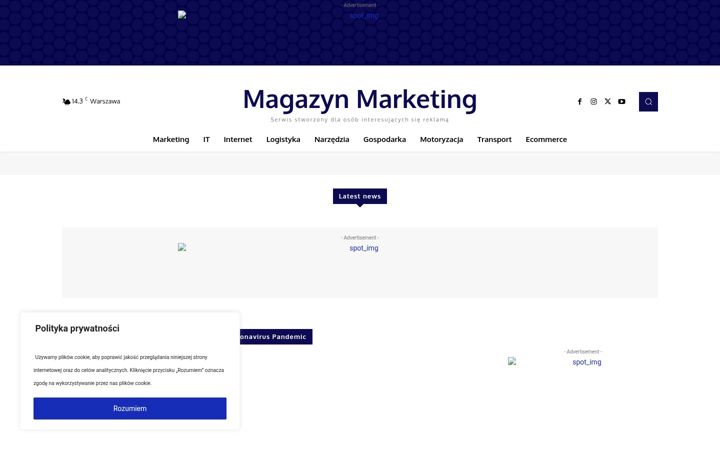 Screenshot of magazyn-marketing.pl