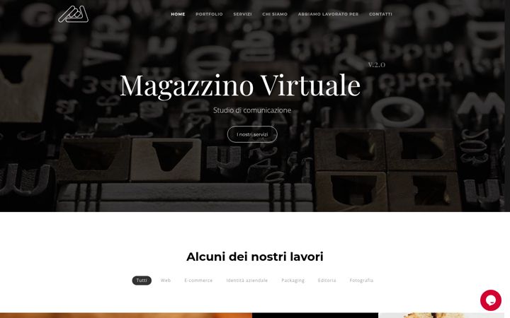 Екранна снимка на magazzinovirtuale.com