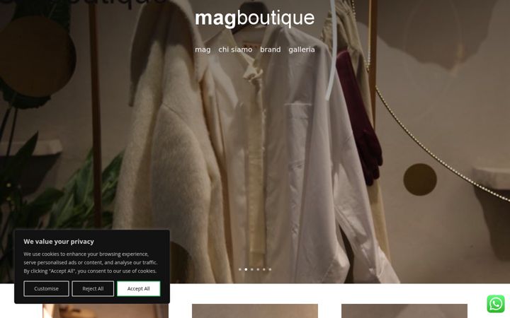Screenshot of magboutique.it