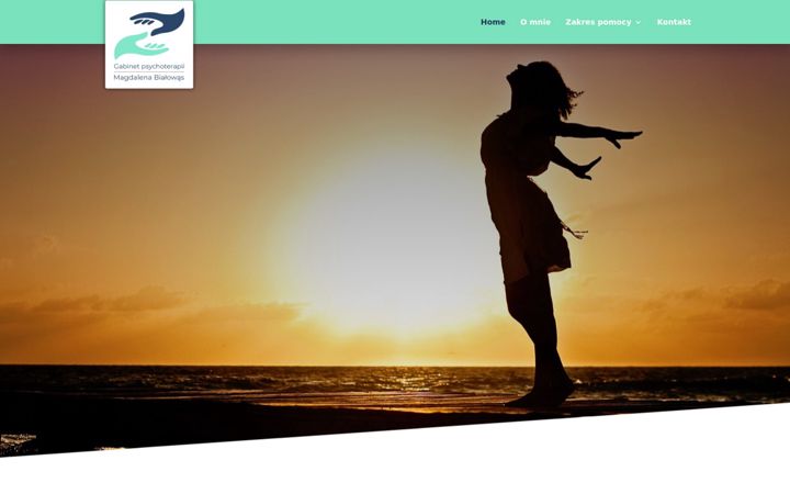 Screenshot of magdalenabialowas.pl