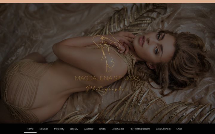 Screenshot of magdalenasienicka.com