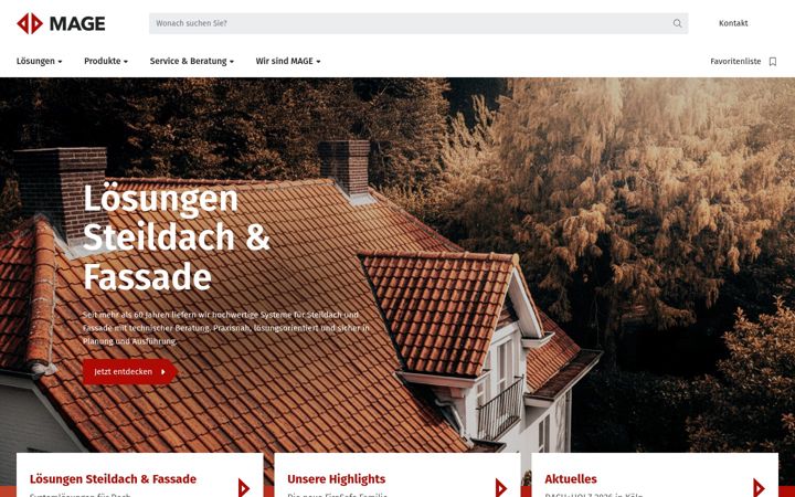 Screenshot of mage-roof.com