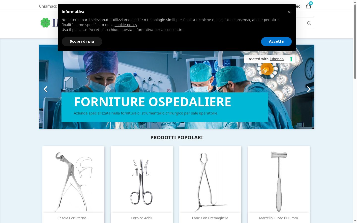 Skærmbillede af samtykkebanneret, som det blev vist før nogen interaktion