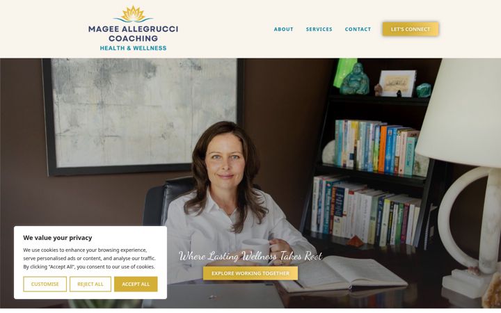 Screenshot of mageeallegruccicoaching.com