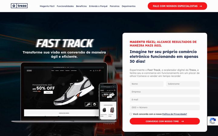 Screenshot of magentofacil.com.br