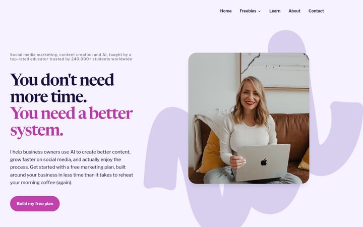 Screenshot of maggiestara.com