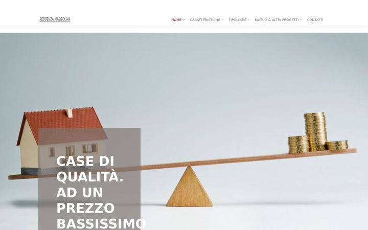 Screenshot of maggiolinadue.com