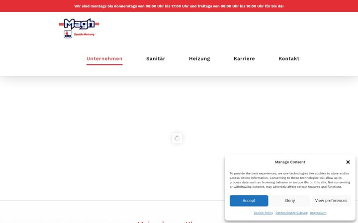 Screenshot of magh-bottrop.de
