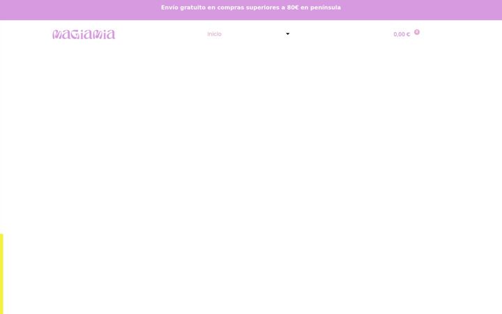 Screenshot of magiamia.es