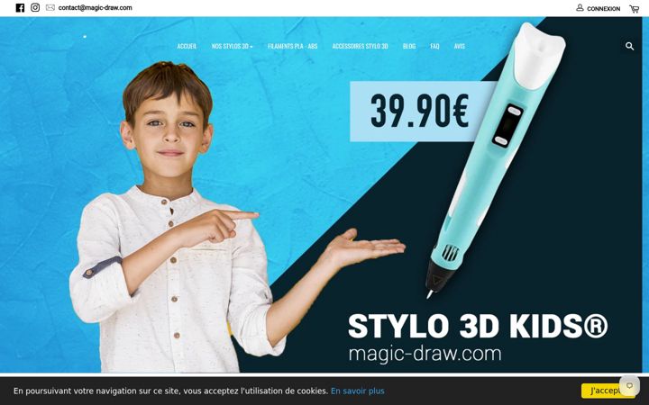 Screenshot of magic-draw.com