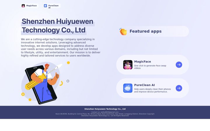 Screenshot of magic-facetime.com