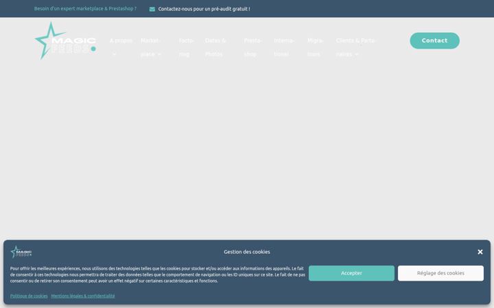 Screenshot of magic-feeds.com