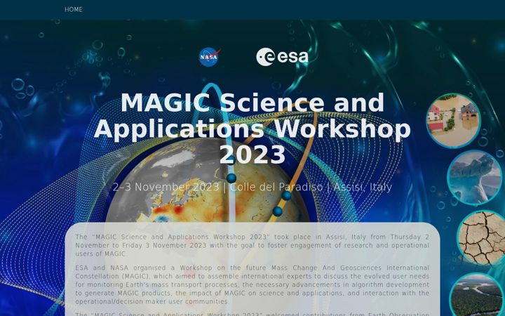 Screenshot of magic2023.org