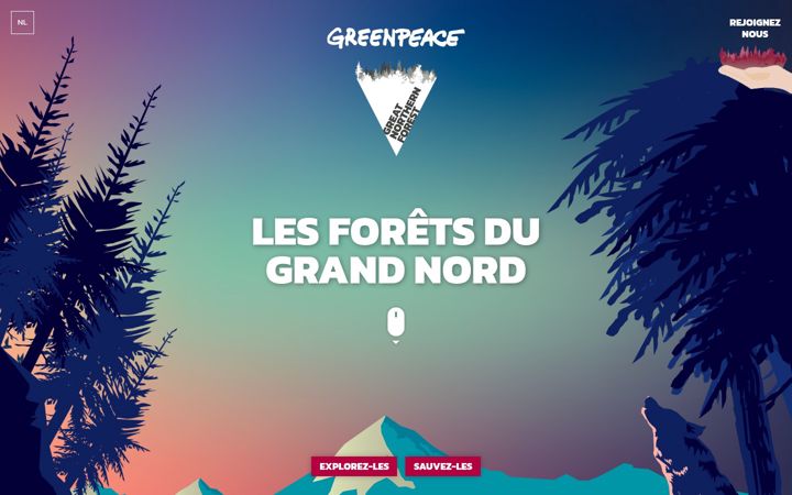Screenshot of magical-forest.org