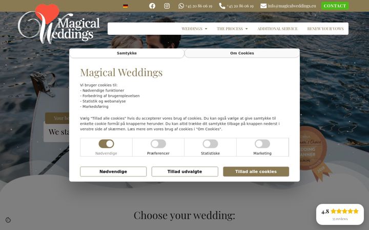 Screenshot of magicalweddings.eu