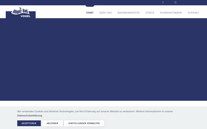 Screenshot of magicbad-vogel.de