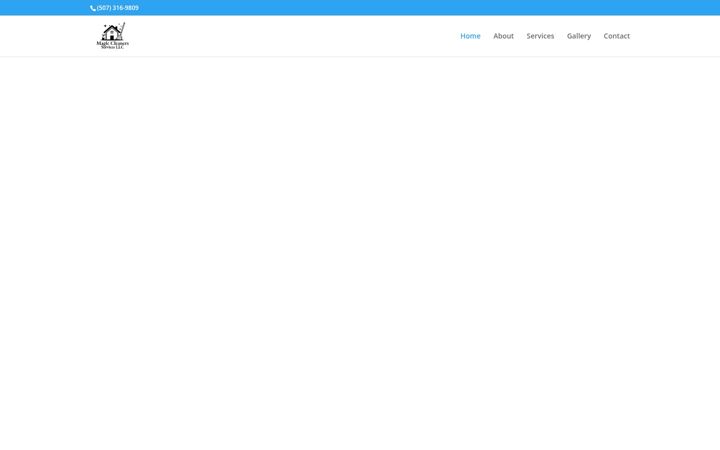 Screenshot of magiccleanersservicesllc.com
