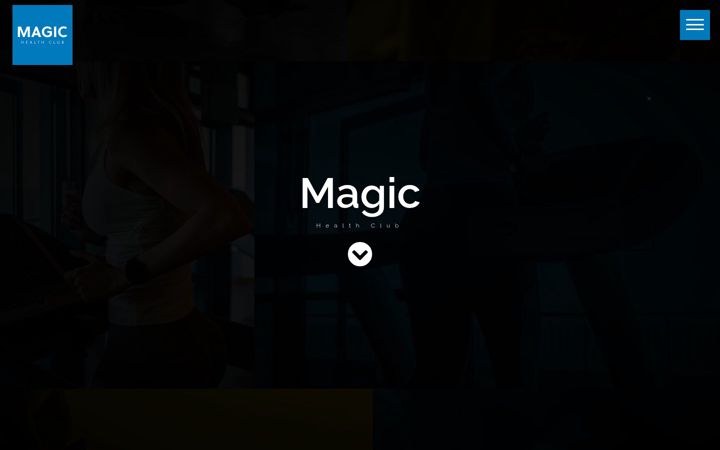 Screenshot of magichealthclub.com