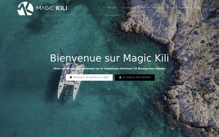 Screenshot of magickili.com