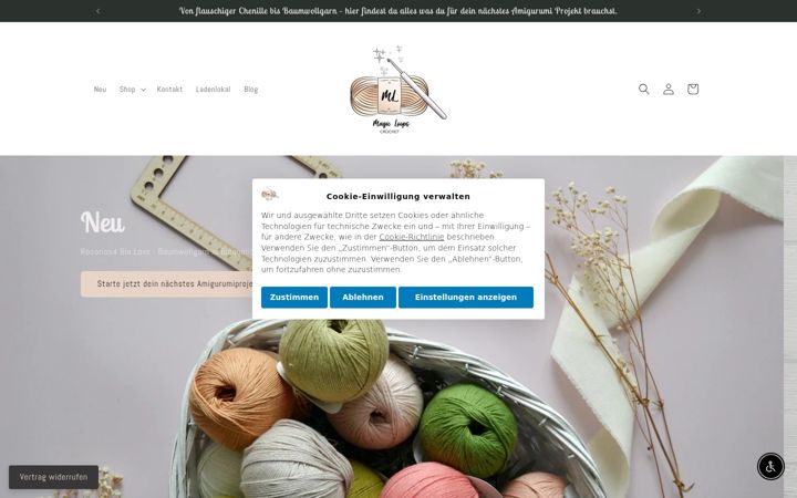 Screenshot of magicloops.de
