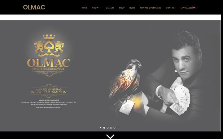 Screenshot of magicolmac.com