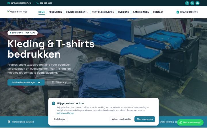 Screenshot of magicprint.nl