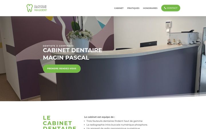 Screenshot of magident.be