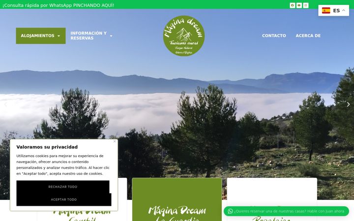 Screenshot of maginadream.es