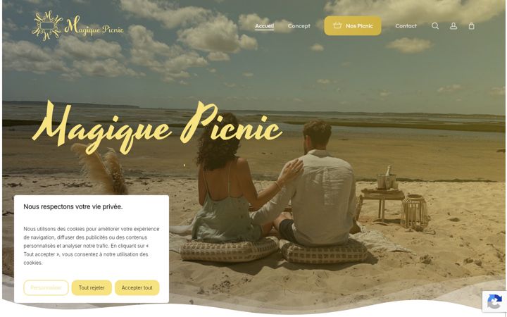 Screenshot of magique-picnic.fr