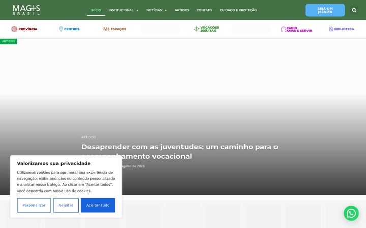 Screenshot of magisbrasil.org.br