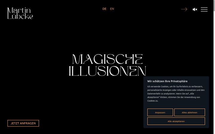 Screenshot of magischeillusionen.de