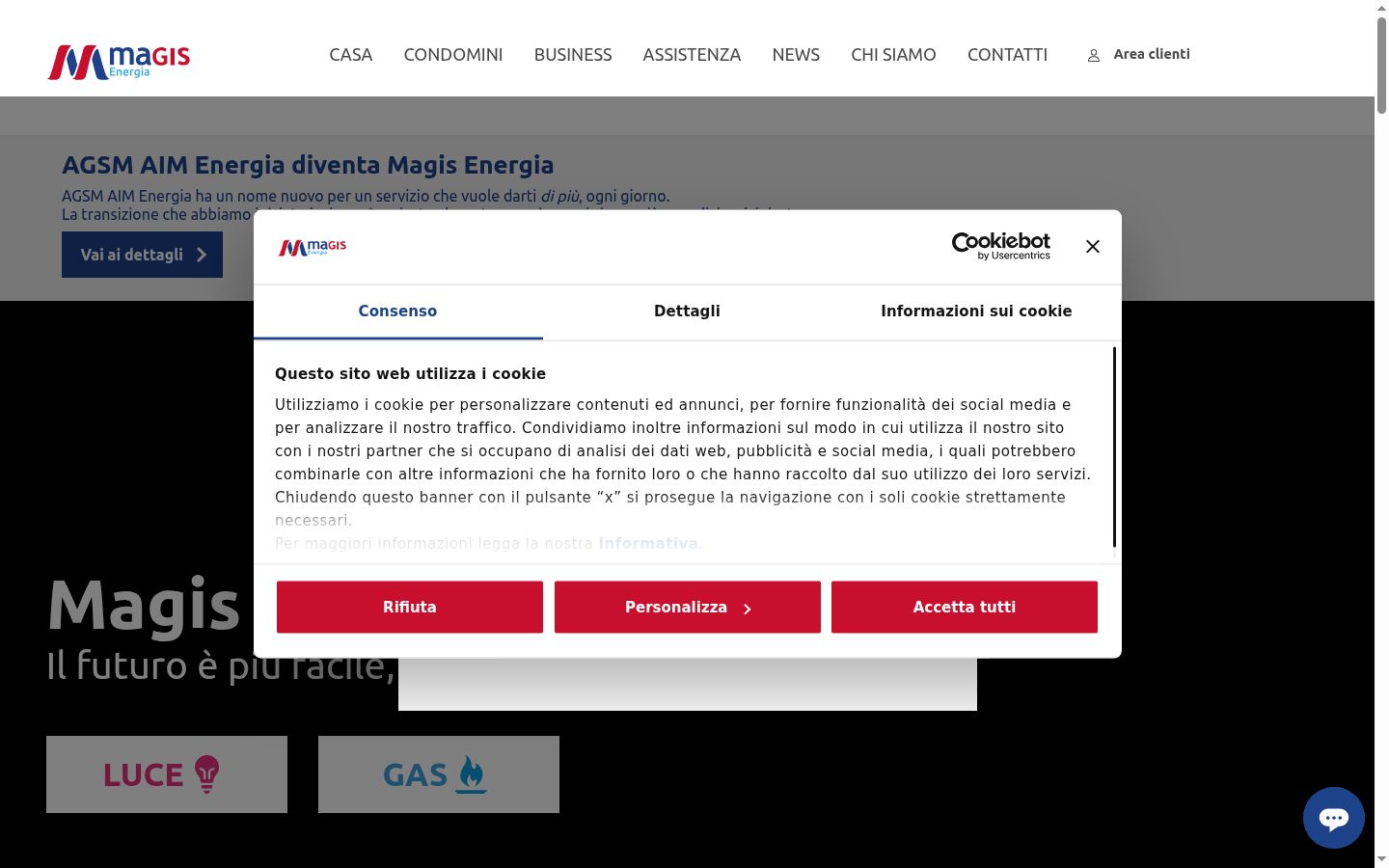 Zrzut ekranu banera zgody wyświetlanego przed jakąkolwiek interakcją