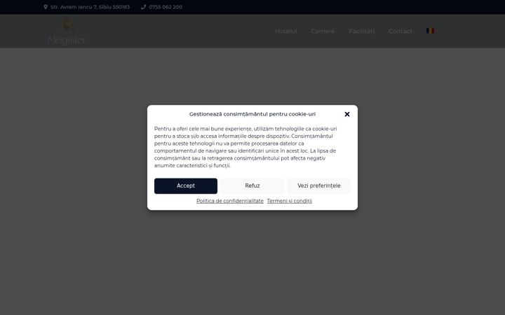 Screenshot of magisterseven.com