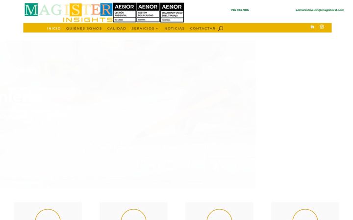 Screenshot of magistersl.com