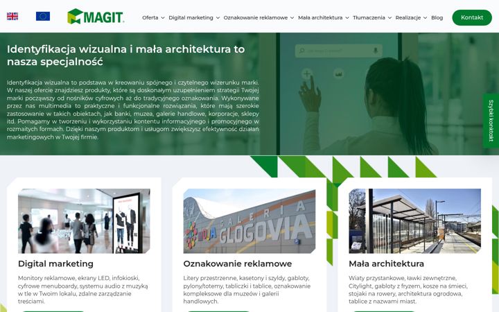 Screenshot of magit.pl