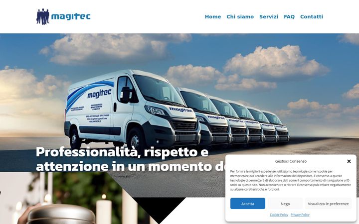 Screenshot of magitecsrl.it