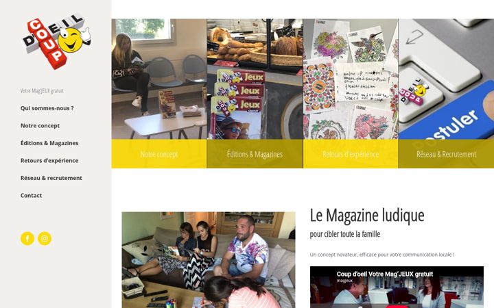 Screenshot of magjeux.fr