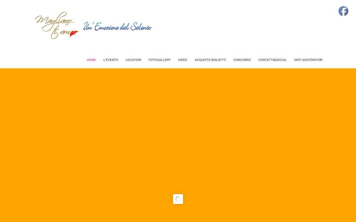 Screenshot of maglianotiamo.it