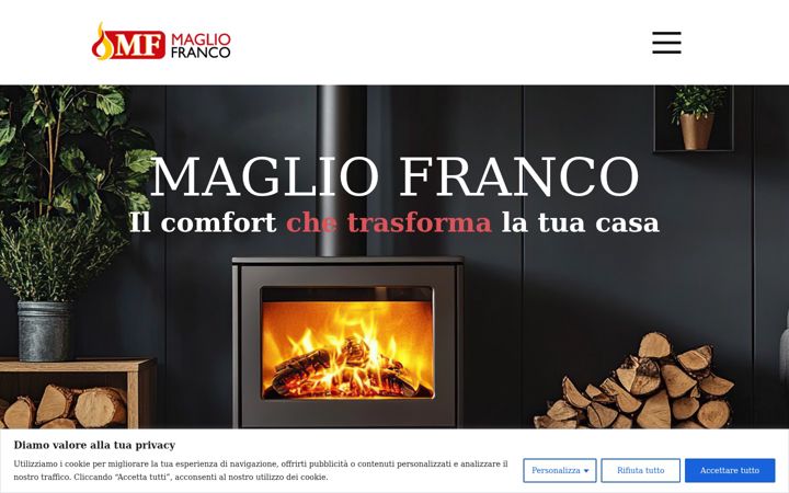 Screenshot of magliocaldaie.it