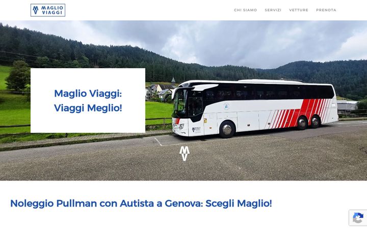 Screenshot of maglioviaggi.com