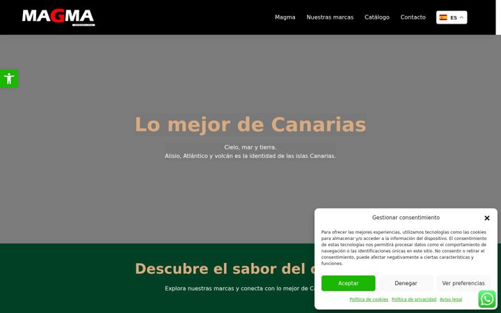 Screenshot of magmagc.es