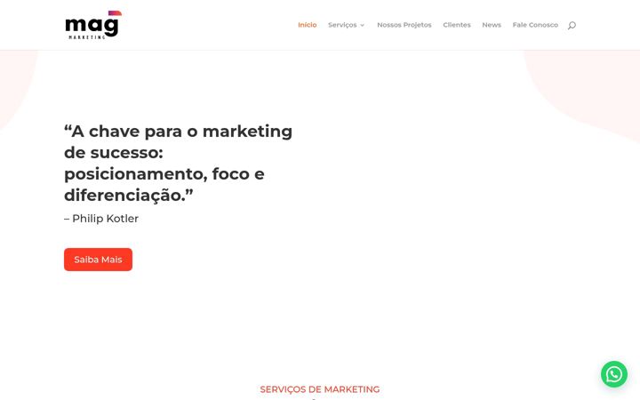 Screenshot of magmarketing.com.br